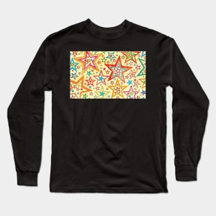 Colorful Stars, Case Long Sleeve T-Shirt